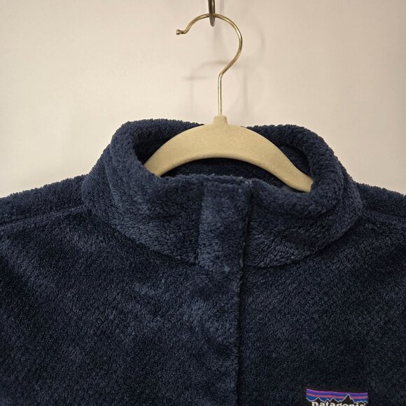 Patagonia Blue Re-Tool Snap-T Pullover Fleece Jacket Fall Women's Size Medium - Picture 2 of 12